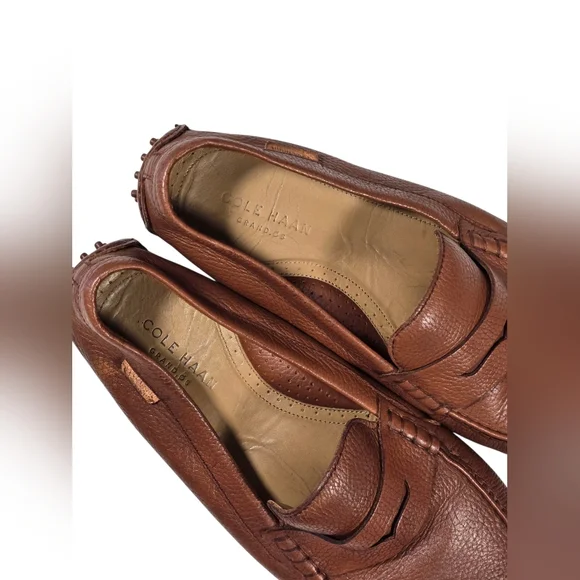 Cole Haan Wyatt Leather Penny Driver Loafers Men's sz 11 - Picture 7 of 11
